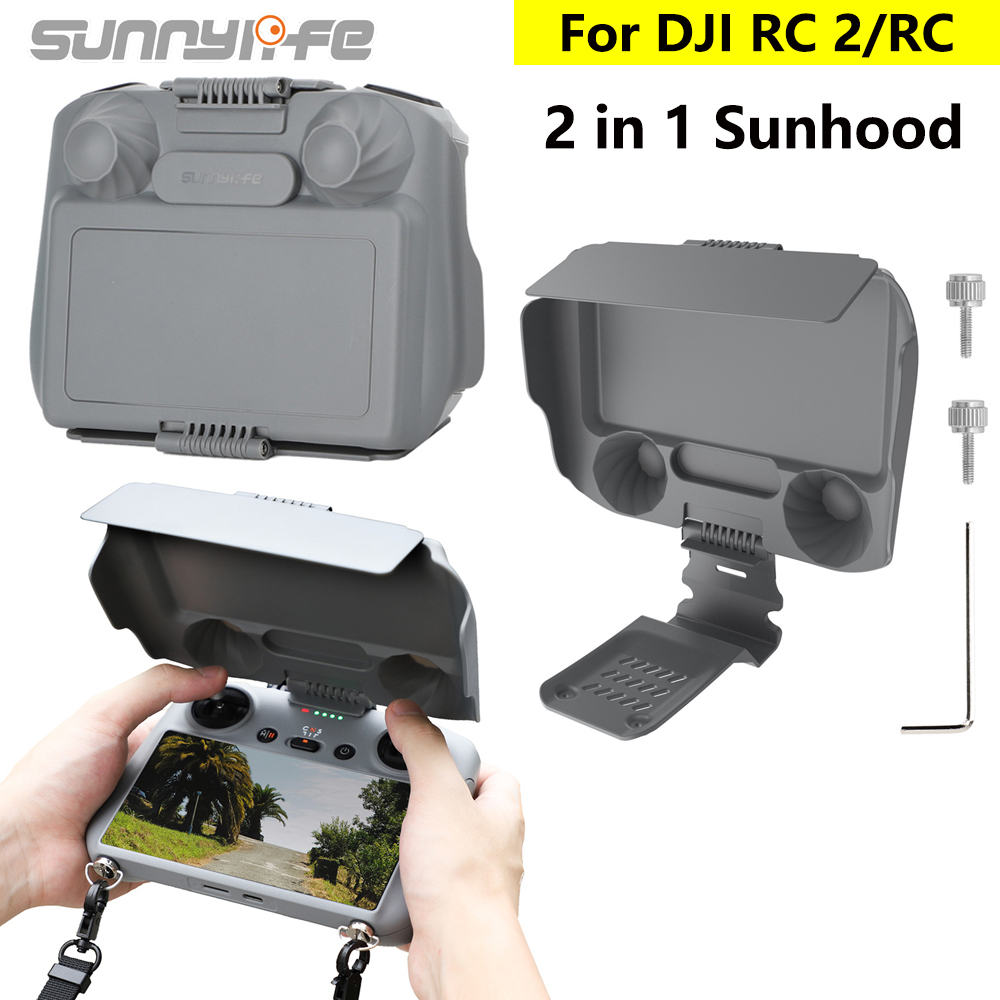 Dji Drone Mini 4 Pro - Sunnylife RC 2 Sunhood المقود حامي