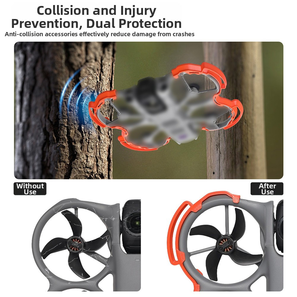 Drone Propeller Guard - لـ DJI Avata 360: حلقة حماية