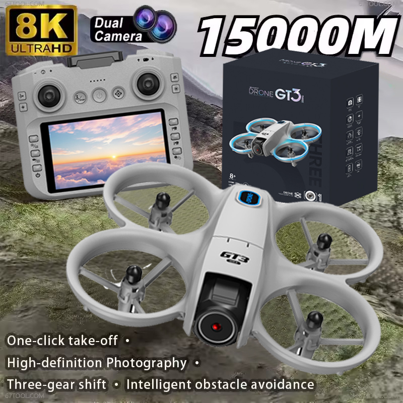 طائرة بدون طيار GT3 MINI جديدة - مراجعة Jjrc Drone X12 وسعره